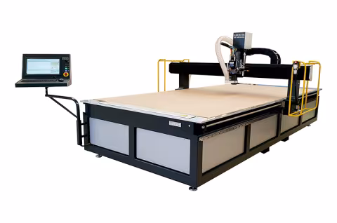 CNC router cutting