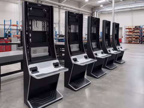 The finished enclosures