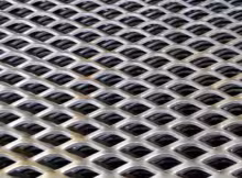 Cutting perforated sheet metal