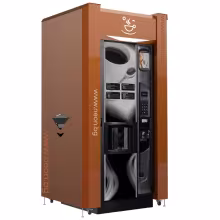 VENDING COVER WITH SIDE BIN