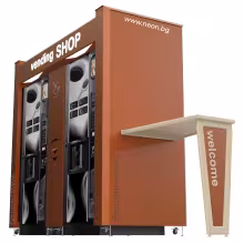 VENDING COVER WITH OPEN TABLE