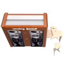 VENDING COVER WITH TABLE AND CHAIRS