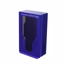 universal enclosure with slide cover closed